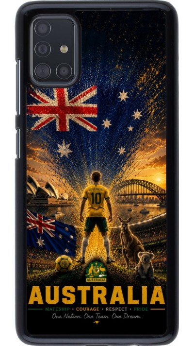 Coque Samsung Galaxy A51 - Football Australie splash 2026