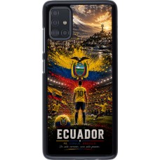 Coque Samsung Galaxy A51 - Football Équateur splash 2026