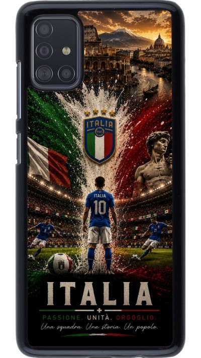 Coque Samsung Galaxy A51 - Football Italie splash 2026