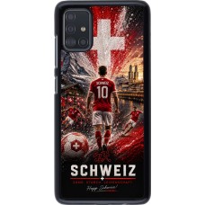 Coque Samsung Galaxy A51 - Football Schweiz splash 2026