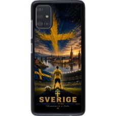Coque Samsung Galaxy A51 - Football Suède splash 2026