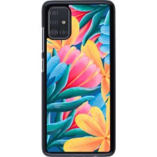 Samsung Galaxy A51 Case Hülle - Spring 23 colorful flowers