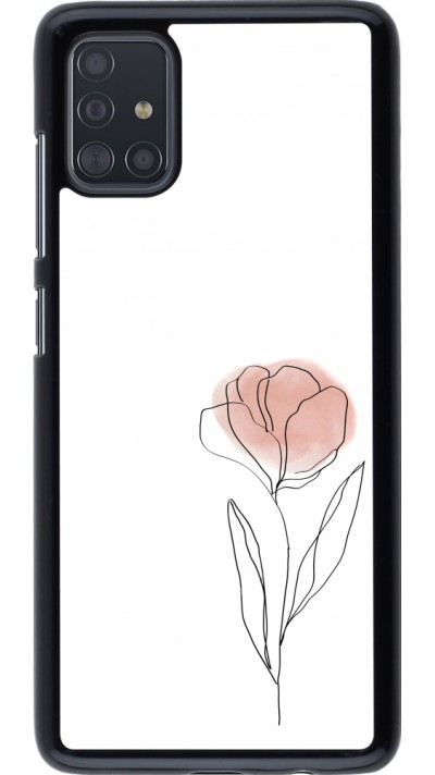 Coque Samsung Galaxy A51 - Spring 23 minimalist flower