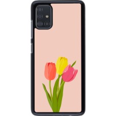 Samsung Galaxy A51 Case Hülle - Spring 23 tulip trio