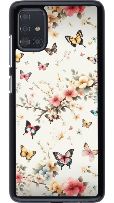 Coque Samsung Galaxy A51 - Spring 25 Papillons Légers