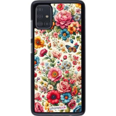 Coque Samsung Galaxy A51 - Spring 25 printemps fleuri