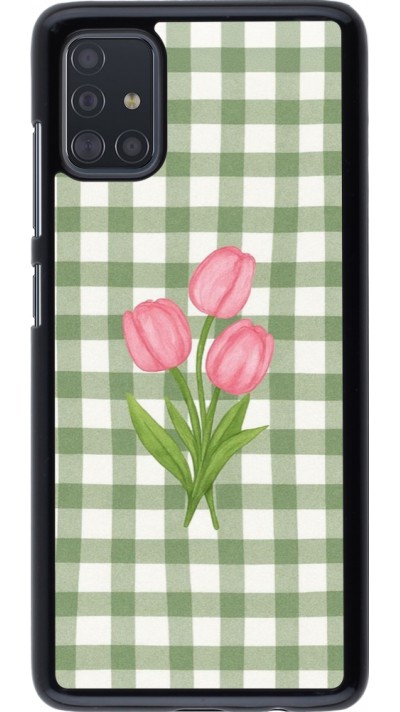 Coque Samsung Galaxy A51 - Green vichy tulips 2026