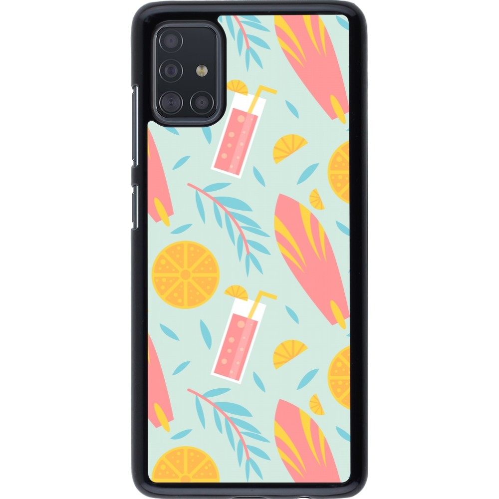 Coque Samsung Galaxy A51 - Summer 2025 Pattern citron