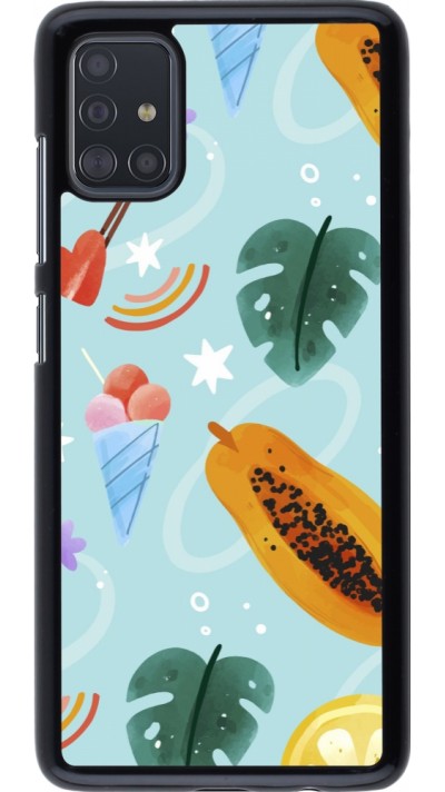 Coque Samsung Galaxy A51 - Summer 2025 Pattern papaya