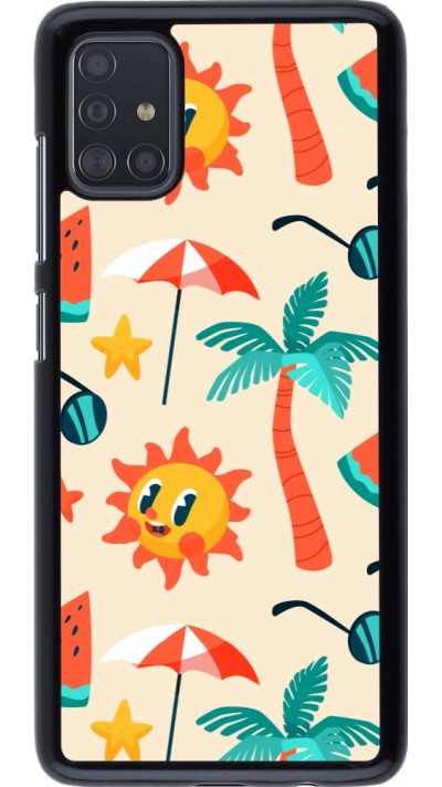 Coque Samsung Galaxy A51 - Summer 2025 Pattern soleil