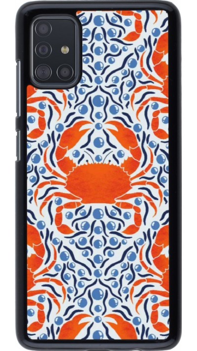 Coque Samsung Galaxy A51 - Crabs and pearls Summer 2026