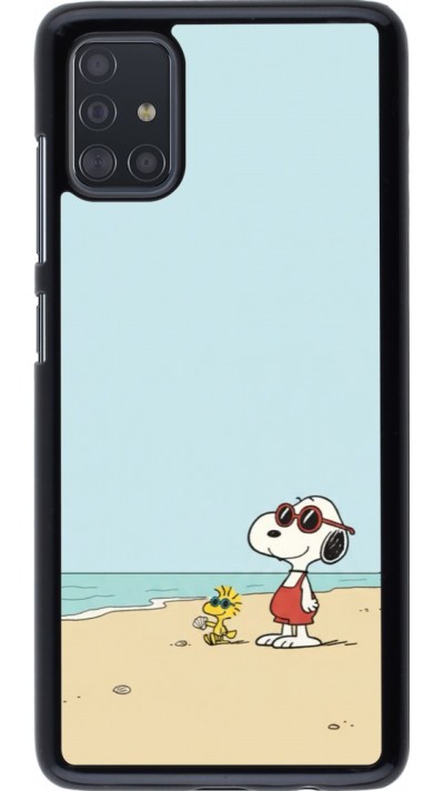 Coque Samsung Galaxy A51 - Snoopy on the beach Summer 2026