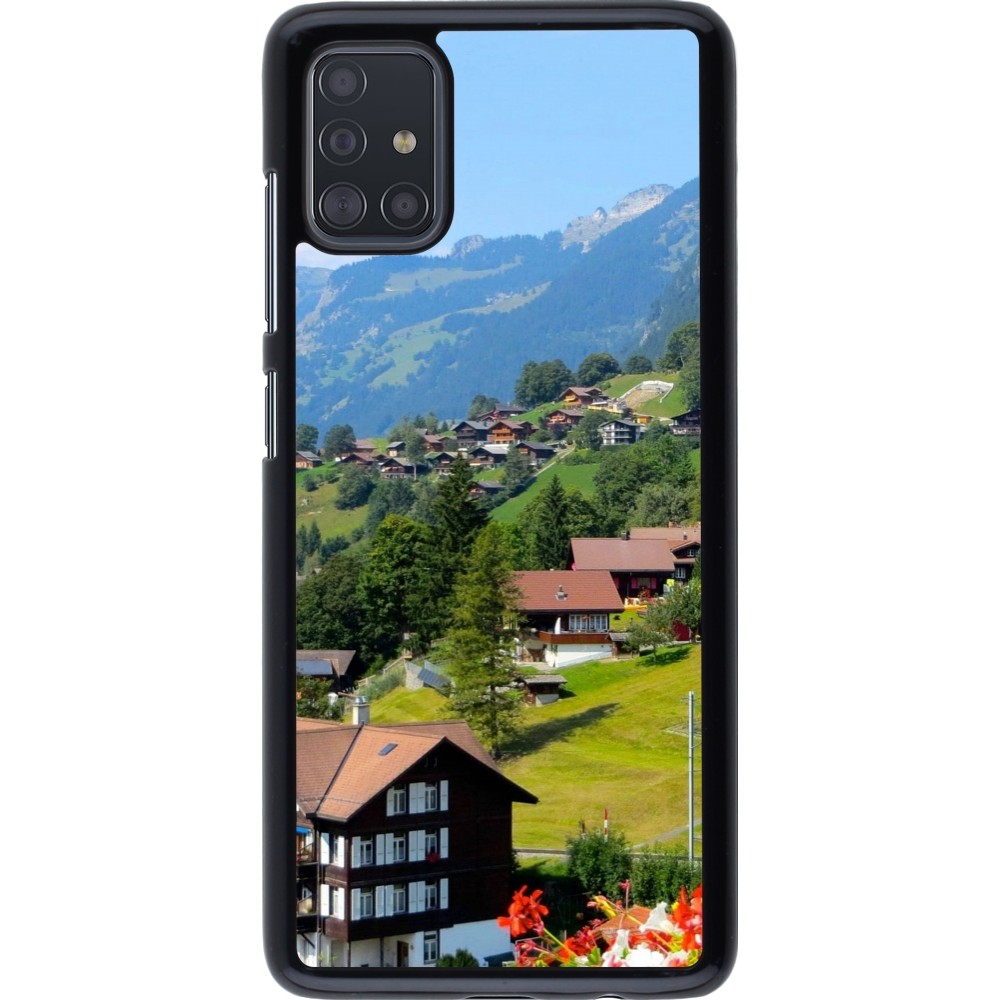 Coque Samsung Galaxy A51 - Fête Nationale Suisse Paysage