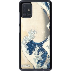 Coque Samsung Galaxy A51 - Tableau art - La Grande Vague de Kanagawa - Hokusai