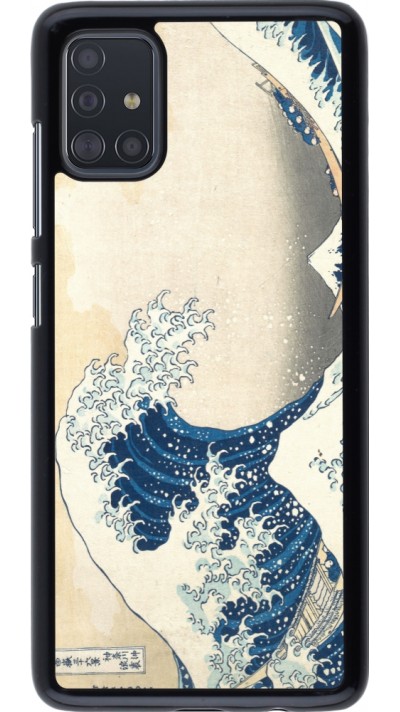 Coque Samsung Galaxy A51 - Tableau art - La Grande Vague de Kanagawa - Hokusai