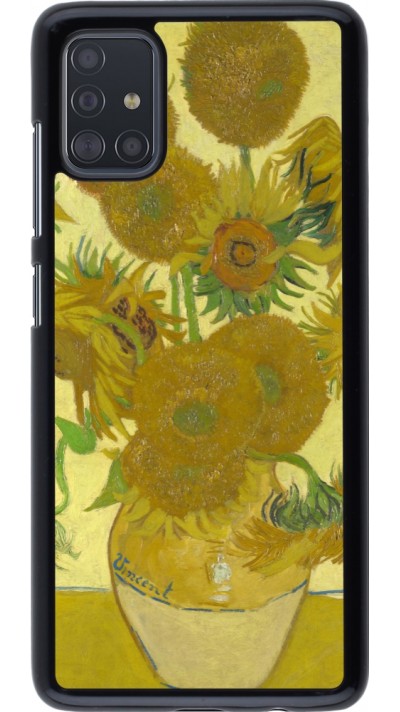 Coque Samsung Galaxy A51 - Tableau art - Les Tournesols - Van Gogh