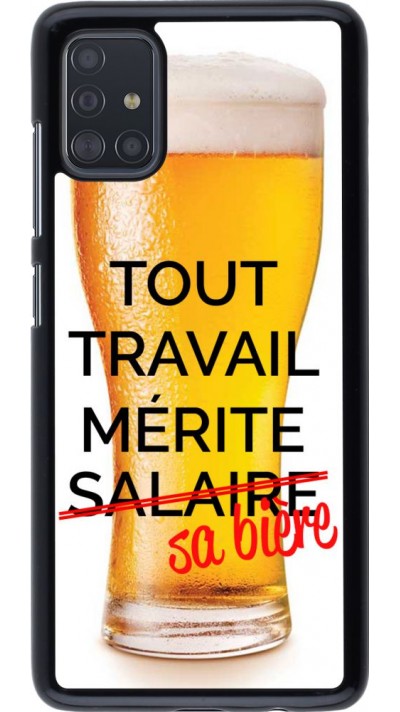 Hülle Samsung Galaxy A51 - Tout travail mérite sa bière