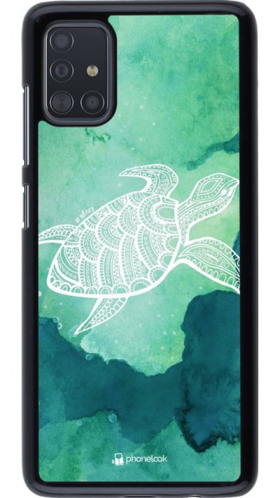 Hülle Samsung Galaxy A51 - Turtle Aztec Watercolor