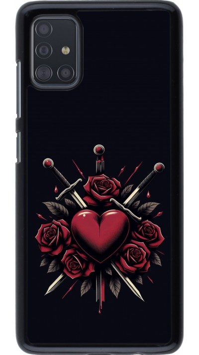 Coque Samsung Galaxy A51 - Valentine 2024 gothic love