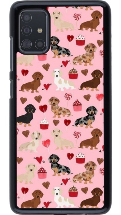 Coque Samsung Galaxy A51 - Valentine 2024 puppy love