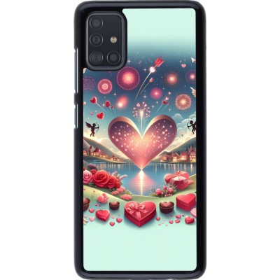 Samsung Galaxy A51 Case Hülle - Valentin 2025 Schick