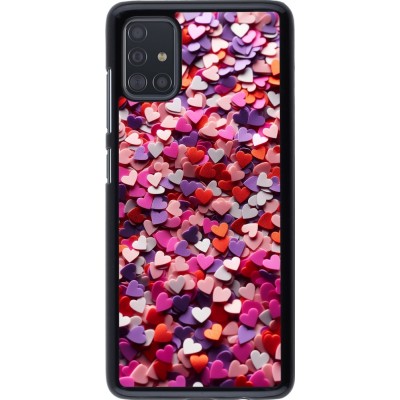 Coque Samsung Galaxy A51 - Valentine 2025 Confetti