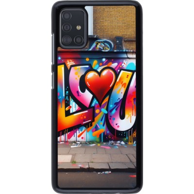 Coque Samsung Galaxy A51 - Valentine 2025 Love U Tag