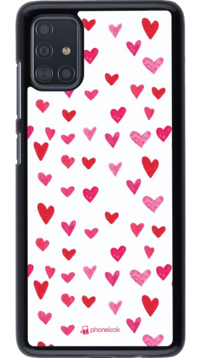 Coque Samsung Galaxy A51 - Valentine 2022 Many pink hearts