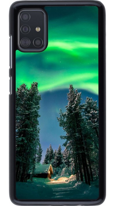 Coque Samsung Galaxy A51 - Winter 22 Northern Lights