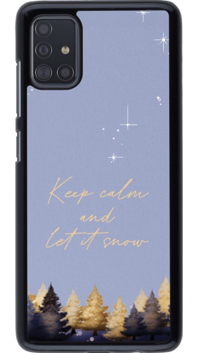 Coque Samsung Galaxy A51 - Winter 25 Winter illustration of trees