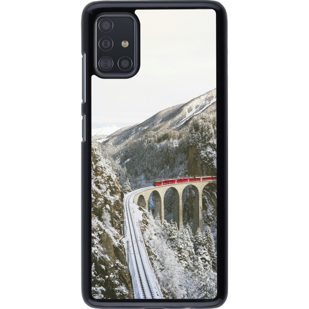 Coque Samsung Galaxy A51 - Winter 25 Winter polar express
