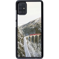 Coque Samsung Galaxy A51 - Winter 25 Winter polar express