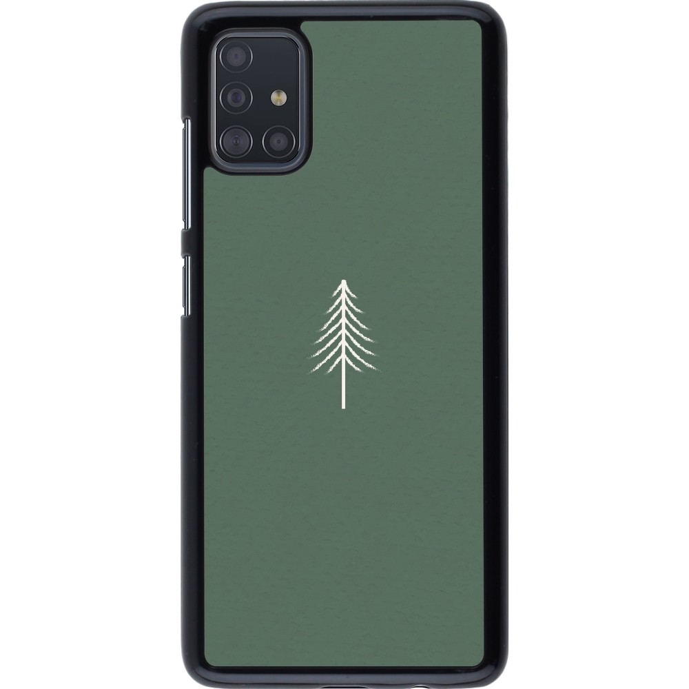 Samsung Galaxy A51 Case Hülle - Christmas 22 minimalist tree