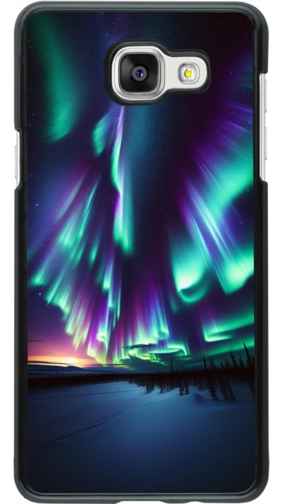 Coque Samsung Galaxy A5 (2016) - Aurore Boréale Étincelante