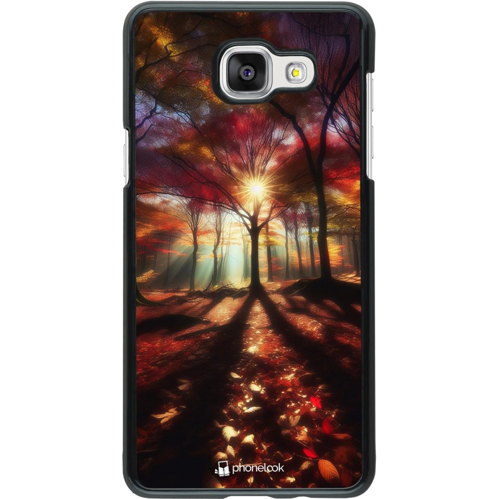 Samsung Galaxy A5 (2016) Case Hülle - Herbstlicher goldener Glanz