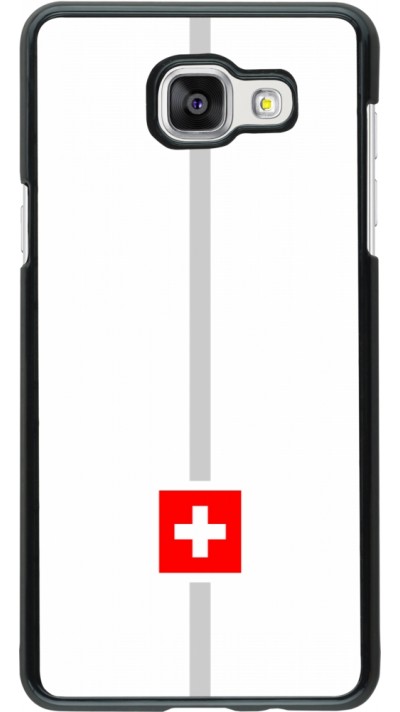 Samsung Galaxy A5 (2016) Case Hülle - Kanton CH weiss