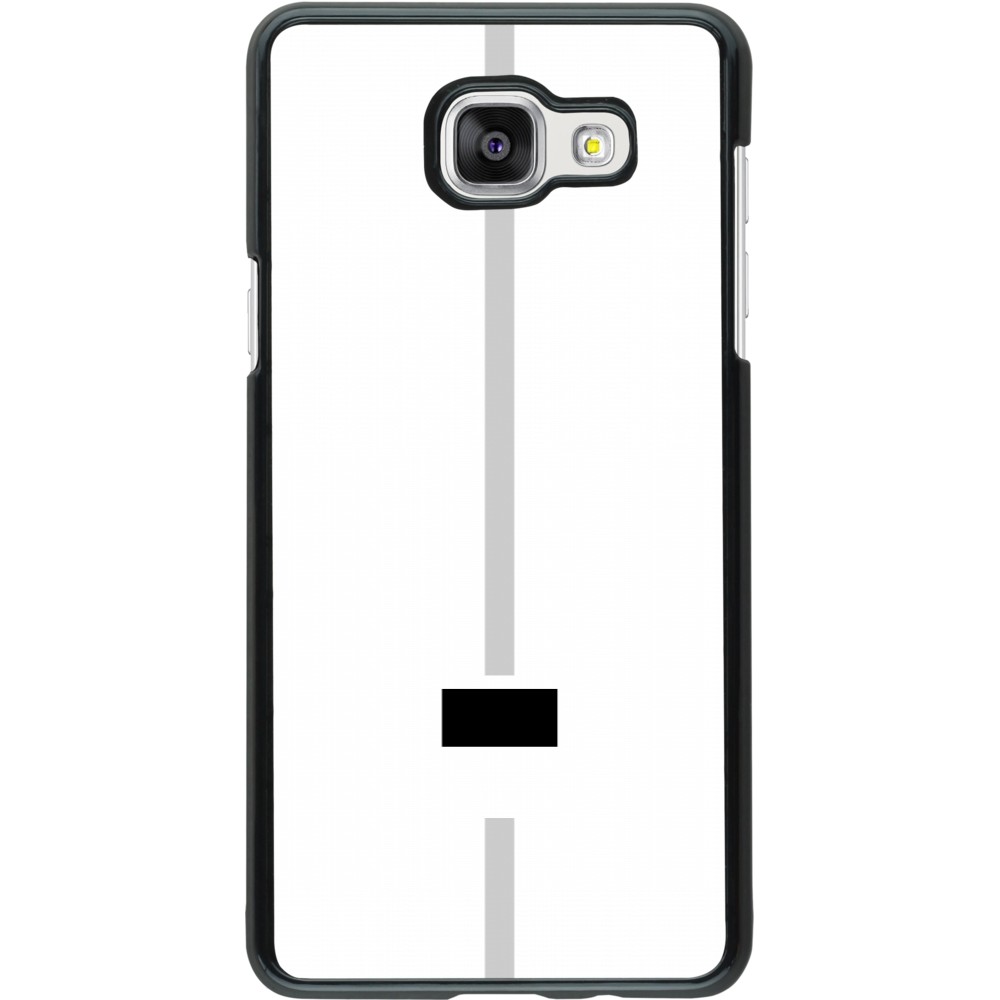 Samsung Galaxy A5 (2016) Case Hülle - Kanton FR weiss