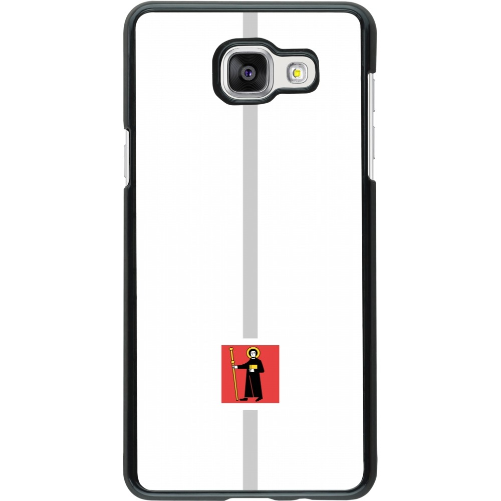 Samsung Galaxy A5 (2016) Case Hülle - Kanton GL weiss