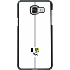 Samsung Galaxy A5 (2016) Case Hülle - Kanton GR weiss