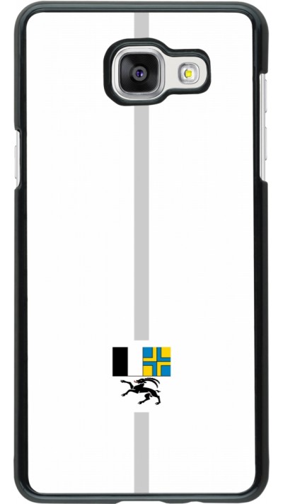Samsung Galaxy A5 (2016) Case Hülle - Kanton GR weiss