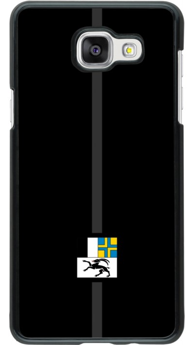 Samsung Galaxy A5 (2016) Case Hülle - Kanton GR schwarz
