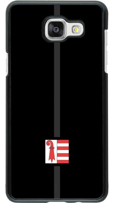 Samsung Galaxy A5 (2016) Case Hülle - Kanton JU schwarz