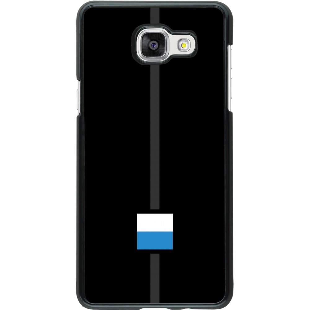 Samsung Galaxy A5 (2016) Case Hülle - Kanton LU schwarz