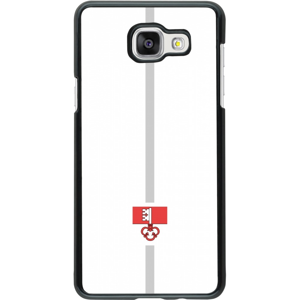 Samsung Galaxy A5 (2016) Case Hülle - Kanton OW weiss