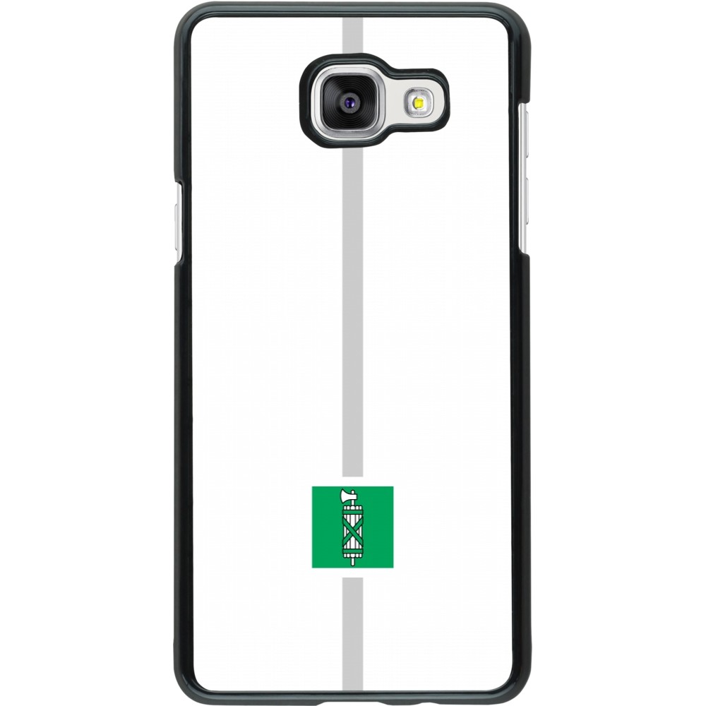 Samsung Galaxy A5 (2016) Case Hülle - Kanton SG weiss
