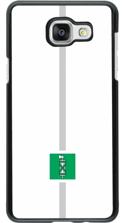Samsung Galaxy A5 (2016) Case Hülle - Kanton SG weiss