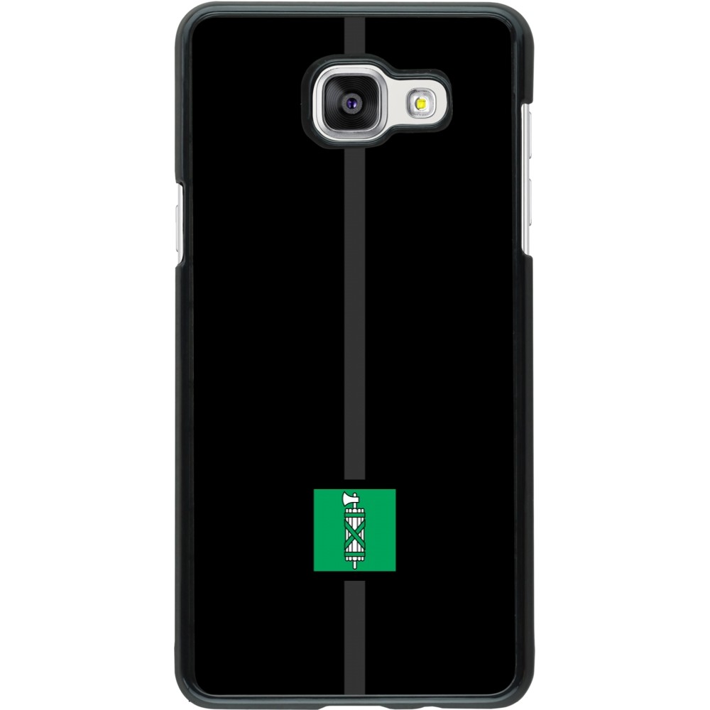 Samsung Galaxy A5 (2016) Case Hülle - Kanton SG schwarz