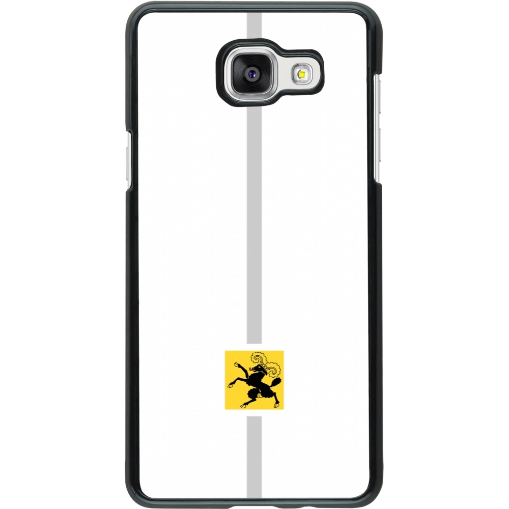 Samsung Galaxy A5 (2016) Case Hülle - Kanton SH weiss