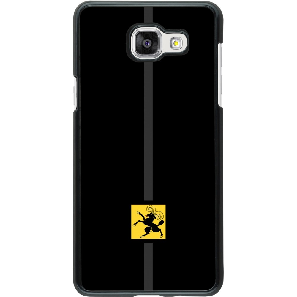 Samsung Galaxy A5 (2016) Case Hülle - Kanton SH schwarz