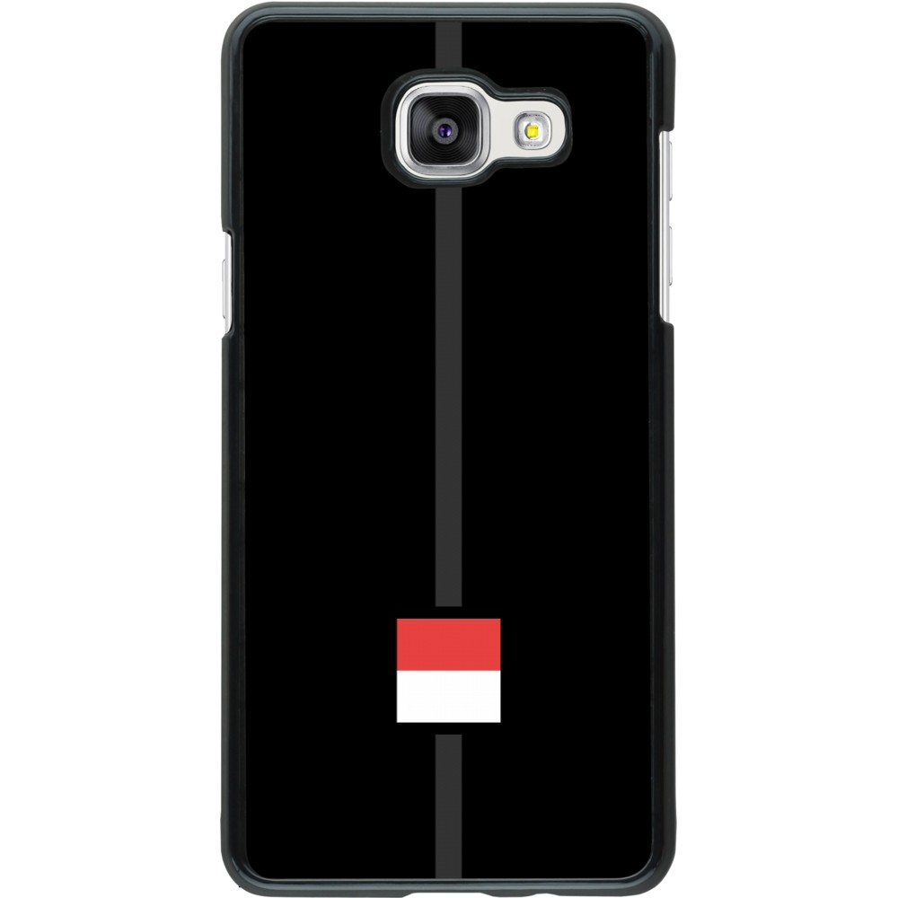 Samsung Galaxy A5 (2016) Case Hülle - Kanton SO schwarz